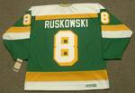 TERRY RUSKOWSKI Minnesota North Stars 1987 CCM Vintage Throwback NHL Jersey