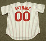 PHILADELPHIA PHILLIES 1960's Majestic Throwback Home Jersey Customized "Any Name & Number(s)"