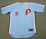 MANNY TRILLO Philadelphia Phillies 1980 Majestic Cooperstown Throwback Away Baseball Jersey