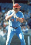 GREG LUZINSKI Philadelphia Phillies 1980 Majestic Throwback Away Baseball Jersey