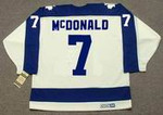 LANNY McDONALD Toronto Maple Leafs 1978 Home CCM Vintage Throwback Jersey - BACK