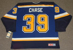 KELLY CHASE St. Louis Blues 1998 CCM Throwback NHL Jersey
