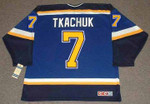 KEITH TKACHUK St. Louis Blues 2003 CCM Throwback Home NHL Hockey Jersey - Back