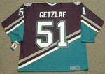 RYAN GETZLAF Anaheim Mighty Ducks 2005 Home CCM NHL Vintage Throwback Jersey - BACK