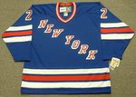 NICK FOTIU New York Rangers 1982 CCM Vintage Throwback NHL Hockey Jersey