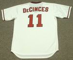 DOUG DECINCES California Angels 1982 Majestic Cooperstown Throwback Baseball Jersey