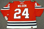 DOUG WILSON Chicago Blackhawks 1988 CCM Throwback Away Hockey Jersey - BACK