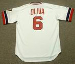 TONY OLIVA Minnesota Twins 1974 Majestic Cooperstown Throwback Home Jersey