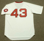 DENNIS ECKERSLEY Boston Red Sox 1970's Majestic Cooperstown Throwback Jersey