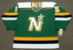 DAVE GAGNER Mn North Stars Jersey 1989 CCM Vintage Throwback NHL - FRONT