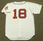 MINNIE MINOSO Cleveland Indians 1949 Majestic Cooperstown Throwback Jersey