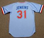 FERGUSON JENKINS Texas Rangers 1981 Majestic Cooperstown Throwback Jersey