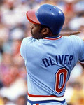 AL OLIVER Texas Rangers 1981 Majestic Cooperstown Throwback Baseball Jersey