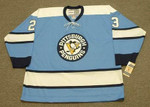 EDDIE SHACK Pittsburgh Penguins 1971 CCM Vintage Throwback NHL Hockey Jersey