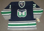 TIM KERR Hartford Whalers 1992 CCM Vintage Throwback NHL Jersey