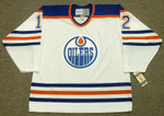 DAVE HUNTER Edmonton Oilers 1985 CCM Vintage Throwback Home NHL Jersey
