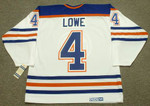 KEVIN LOWE Edmonton Oilers 1987 Home CCM NHL Vintage Throwback Jersey - BACK