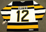 ADAM OATES 1992 CCM NHL Throwback Boston Bruins Jerseys - BACK