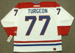 PIERRE TURGEON Montreal Canadiens 1996 CCM Throwback Home NHL Jersey