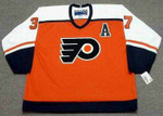 ERIC DESJARDINS Philadelphia Flyers 1997 CCM Throwback Away NHL Hockey Jersey