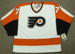 BILL BARBER Philadelphia Flyers 1974 CCM Vintage Throwback Home NHL Jersey - Front