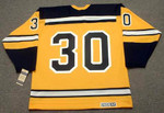 BERNIE PARENT 1966 Home CCM NHL Throwback Boston Bruins Jerseys - BACK