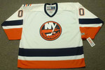 NEW YORK ISLANDERS 2002 Home CCM Throwback Customized NHL Hockey Jersey - FRONT