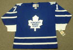 MIKE FOLIGNO Toronto Maple Leafs 1992 CCM Throwback NHL Hockey Jersey - front