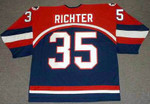 MIKE RICHTER 2002 USA Nike Olympic Throwback Hockey Jersey
