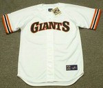 KEVIN MITCHELL San Francisco Giants 1989 Home Majestic Baseball Throwback Jersey