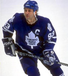 DOUG GILMOUR Toronto Maple Leafs 1995 Away CCM Throwback NHL Hockey Jersey - ACTION