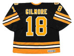 HAPPY GILMORE Boston Bruins 1990's CCM Vintage Black Hockey Jersey - BACK