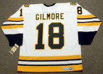 HAPPY GILMORE Boston Bruins 1990's CCM Vintage White Hockey Jersey - BACK