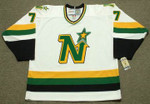 NEAL BROTEN Minnesota North Stars 1989 Home CCM NHL Vintage Throwback Jersey - FRONT