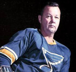 DOUG HARVEY St. Louis Blues 1968 CCM Vintage Throwback NHL Hockey Jersey