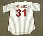 GARRY MADDOX Philadelphia Phillies 1980 Majestic Cooperstown Throwback Home Baseball Jersey