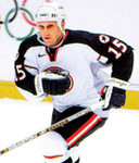 Brett Hull 1998 Team USA Olympic Nike Throwback Hockey Jersey - ACTION