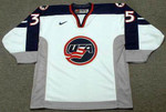 MIKE RICHTER 1998 USA Nike Olympic Throwback Hockey Jersey