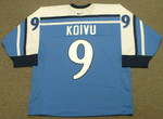 MIKKO KOIVU Team Finland Nike Olympic Throwback Hockey Jersey