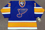 CURTIS JOSEPH St. Louis Blues 1991 CCM Vintage Throwback NHL Hockey Jersey