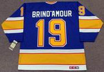 ROD BRIND'AMOUR St. Louis Blues 1989 CCM Vintage Throwback NHL Hockey Jersey