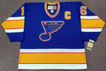 Brett Hull 1993 St. Louis Blues CCM Vintage NHL Throwback Hockey Jersey - Front