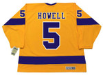 HARRY HOWELL Los Angeles Kings 1971 CCM Vintage Throwback Home NHL Jersey