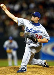 LOS ANGELES DODGERS 2002 Majestic Throwback Away Jersey Customized "Any Name & Number(s)"