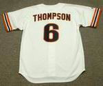 ROBBY THOMPSON San Francisco Giants 1989 Majestic Cooperstown Throwback Jersey