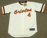 EARL WEAVER Baltimore Orioles 1982  Majestic Cooperstown Throwback Baseball Jersey