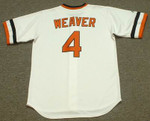 EARL WEAVER Baltimore Orioles 1982  Majestic Cooperstown Throwback Baseball Jersey