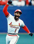 OZZIE SMITH St. Louis Cardinals 1982 Home Majestic Throwback Baseball Jersey - ACTION