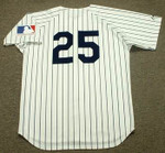 JOE PEPITONE New York Yankees 1969 Majestic Cooperstown Home Jersey