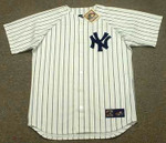 DON LARSEN New York Yankees 1956 Majestic Cooperstown Throwback Home Jersey